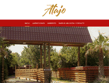 Tablet Screenshot of motelatajo.cl
